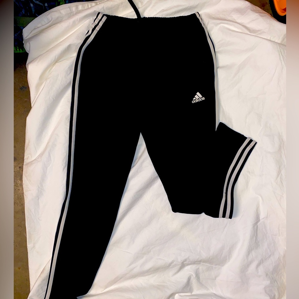 Mens adidas jogger pants size small